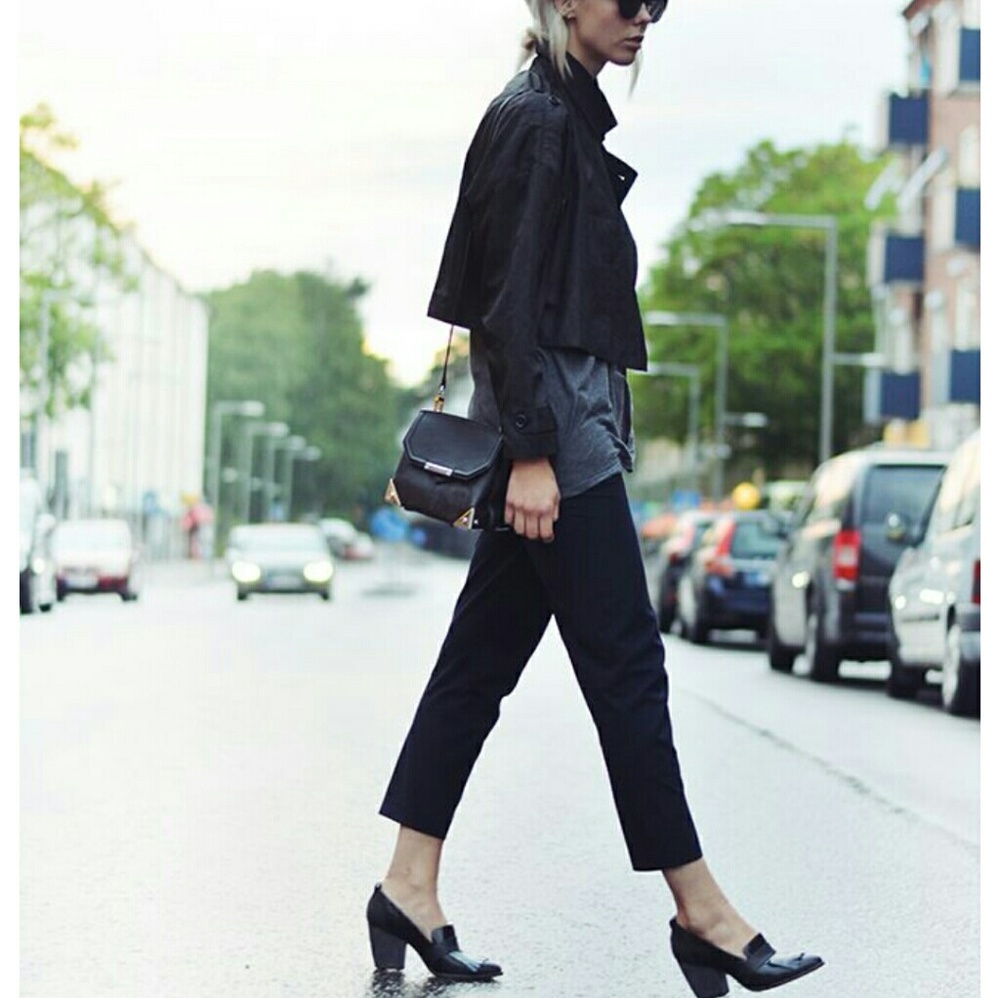 Black Penny Loafers